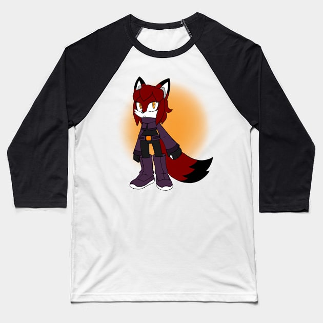 Sonic Rubi Baseball T-Shirt by Firestorm Fox